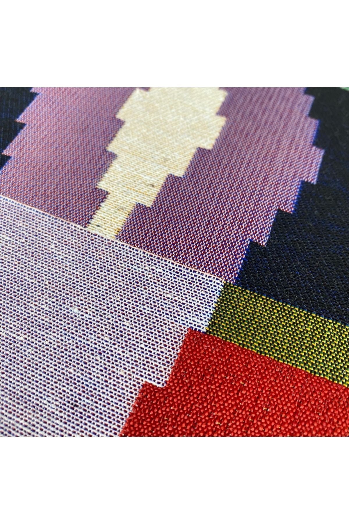 Goblen Dokuma Pamuklu Dekoratif Kırlent/yastık Kılıfı