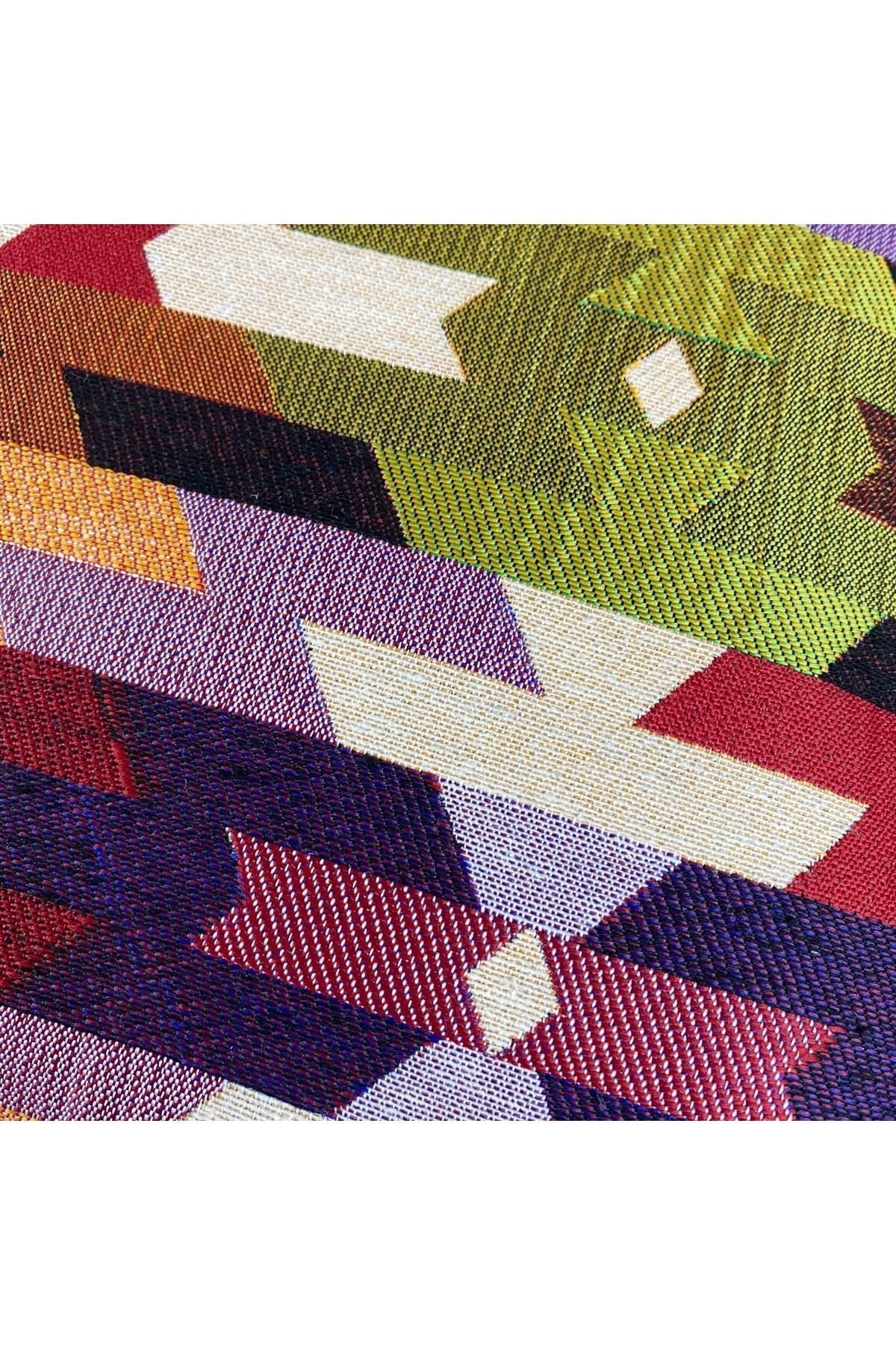 Goblen Dokuma Pamuklu Dekoratif Kırlent/yastık Kılıfı