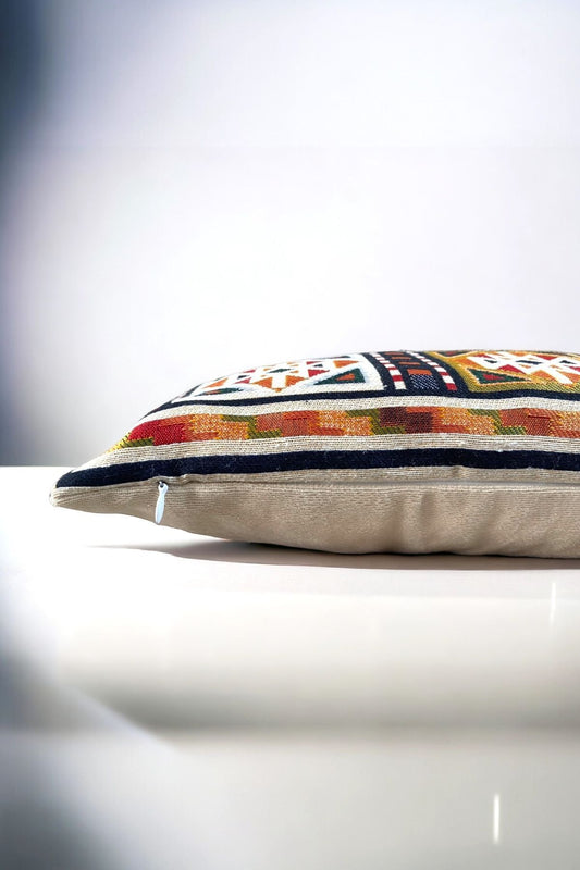 Tapestry Woven Cotton Decorative Cushion/Pillow Case