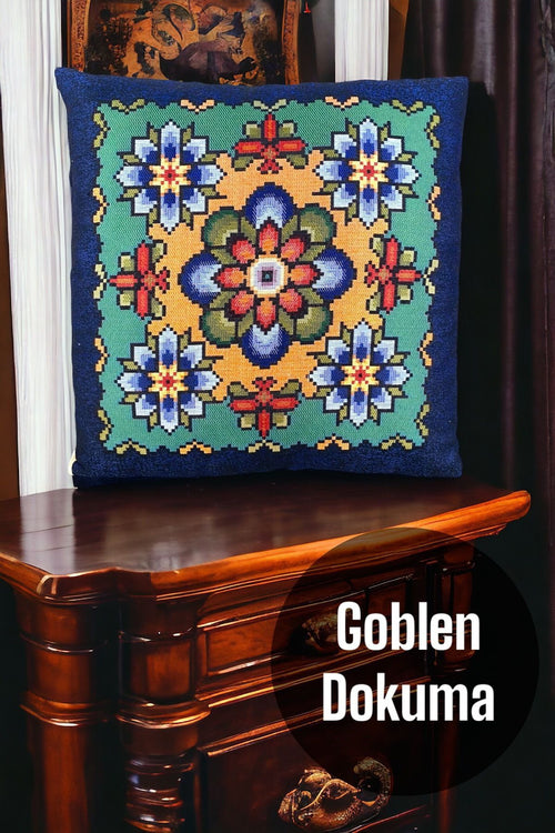 Tapestry Woven Cotton Decorative Cushion / Pillow Case