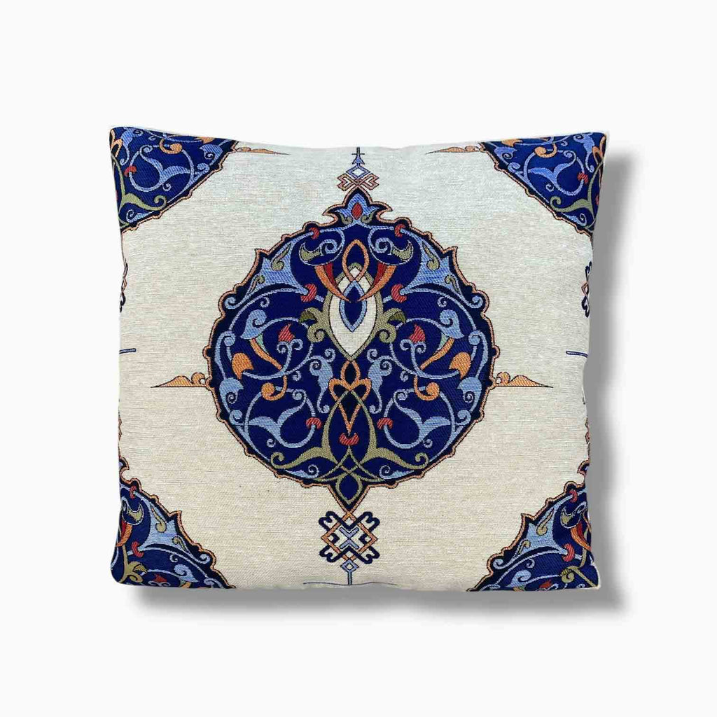 goblen dokuma kırlent kılıfı 45x45