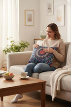 kırlent kılıfı goblen 45x45