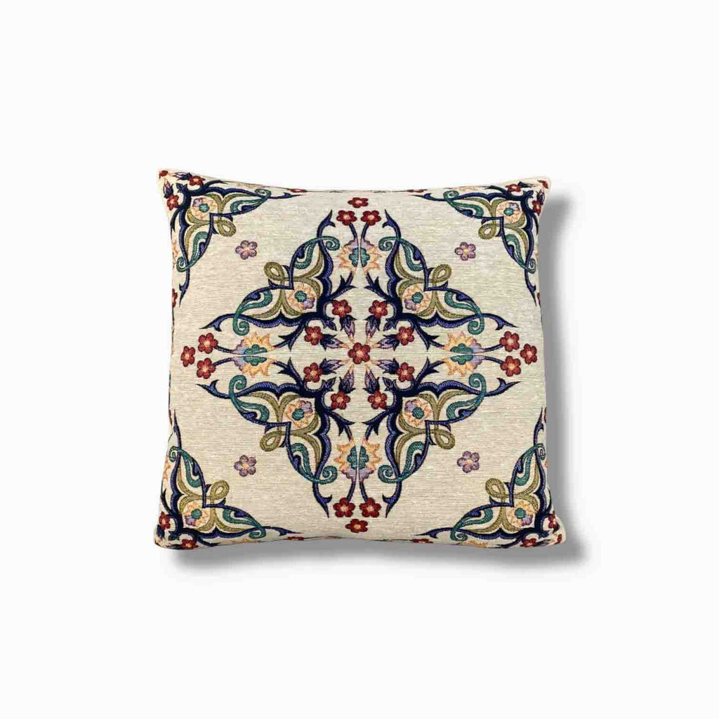 mandala desen kırlent kılıfı goblen