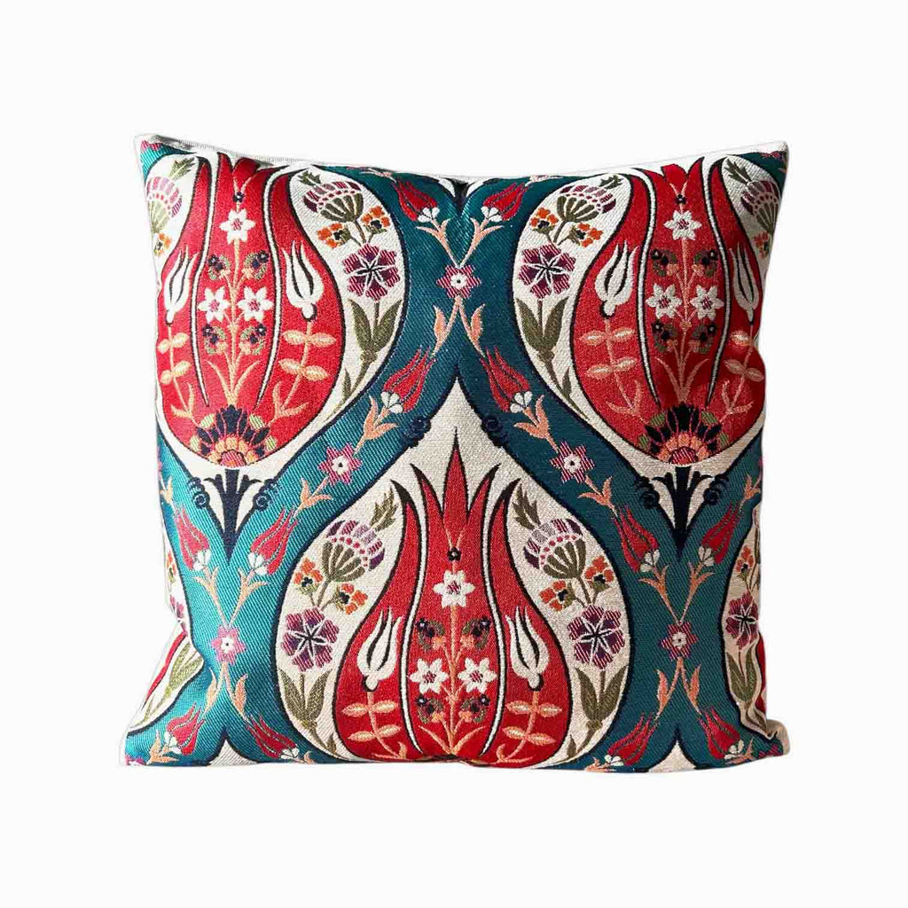 lale kırlent kılıfı 45x45