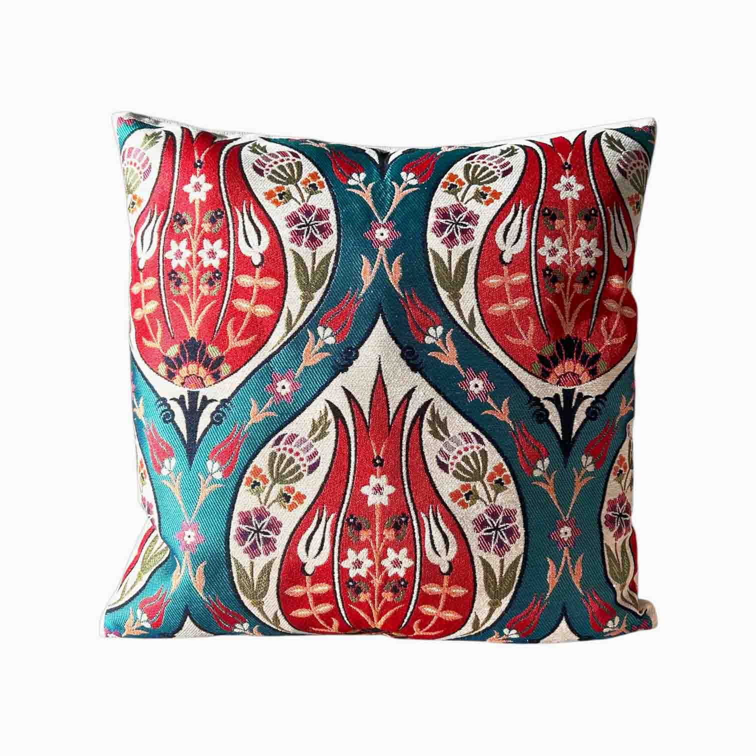 lale kırlent kılıfı 45x45