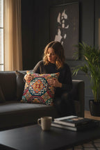 jakarlı kırlent kılıfı 45x45