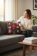 boho kırlent kılıfı 45x45