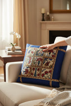 dekoratif lale kırlent kılıfı 45x45