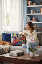 kedi kırlent kılıfı 45x45 
