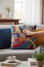 kedi kırlent kılıfı 45x45 